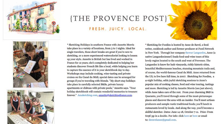 Painting in Provence