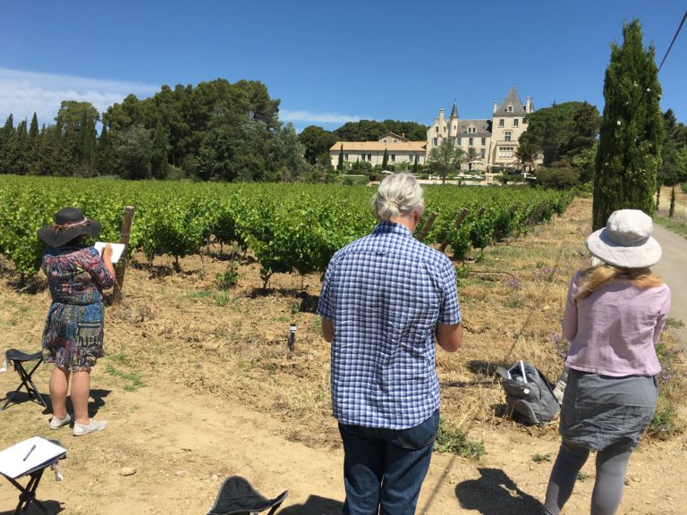 Chateau Sketchbook, Capestang