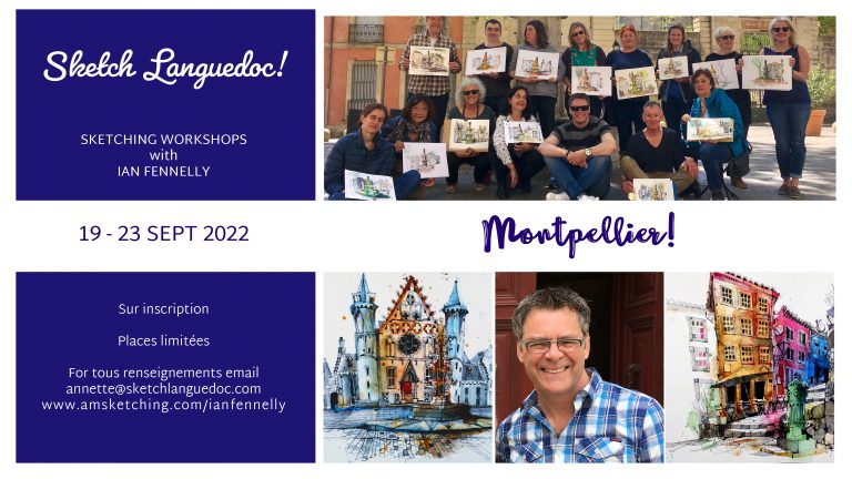 Ateliers avec Ian Fennelly à Montpellier Septembre 2022