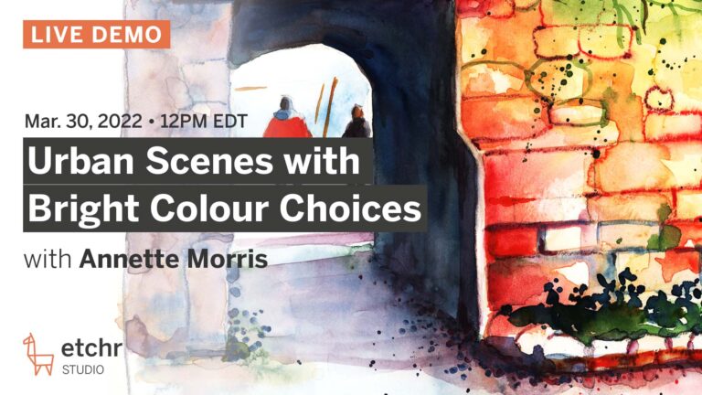 Urban Scenes with Bright Colour Choices